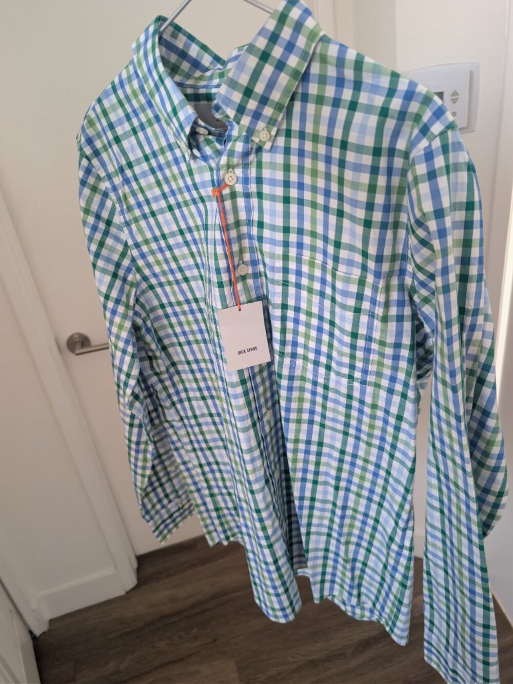 Jack Spade Avery Gingham Shirt - NWT